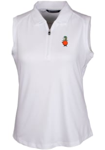 Cutter and Buck UCF Knights Womens White Vault Forge Polo Shirt