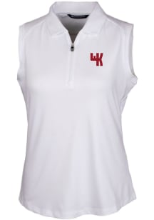 Cutter and Buck Western Kentucky Hilltoppers Womens White Forge Polo Shirt