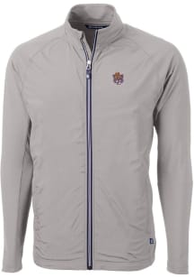 Cutter and Buck LSU Tigers Mens Grey Adapt Eco Light Weight Jacket