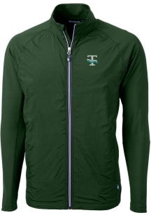 Cutter and Buck Tulane Green Wave Mens Green Adapt Eco Light Weight Jacket