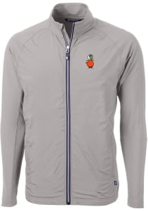 Cutter and Buck UCF Knights Mens Grey Adapt Eco Light Weight Jacket