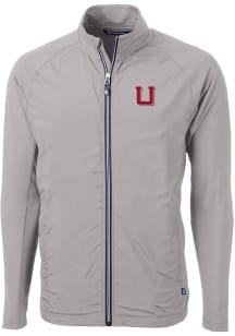 Cutter and Buck Utah Utes Mens Grey Adapt Eco Light Weight Jacket