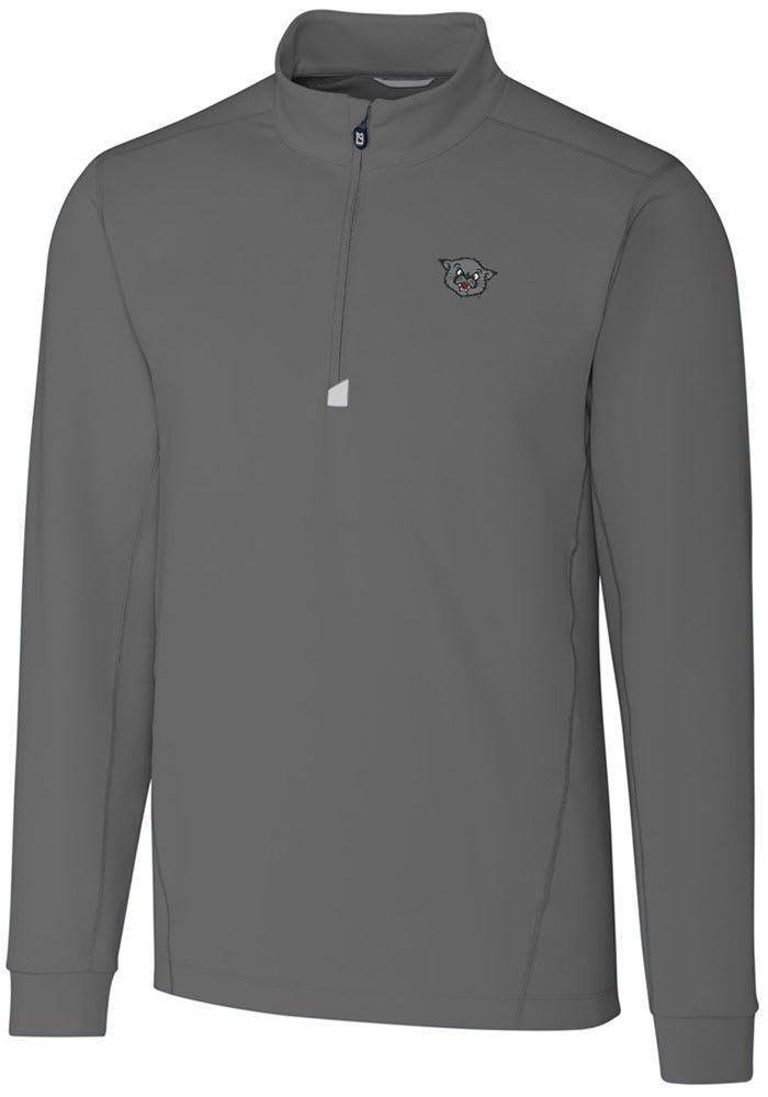 Cutter and Buck Cincinnati Bearcats Mens Vault Traverse Long Sleeve 1/4 Zip Pullover