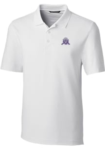 Cutter and Buck Northwestern Wildcats Mens White Forge Short Sleeve Polo