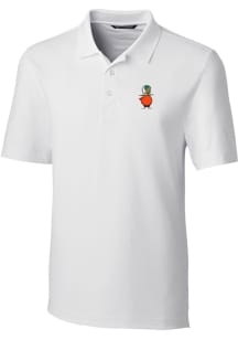 Cutter and Buck UCF Knights Mens White Forge Short Sleeve Polo