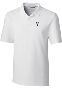 Cutter and Buck Villanova Wildcats Mens White Forge Short Sleeve Polo