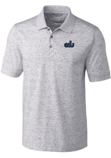 Cutter and Buck Old Dominion Monarchs Mens Grey Advantage Space Dye Short Sleeve Polo