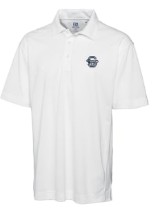 Cutter and Buck Penn State Nittany Lions Mens White Drytec Genre Textured Short Sleeve Polo