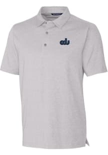 Cutter and Buck Old Dominion Monarchs Mens Grey Forge Heathered Short Sleeve Polo