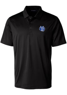 Cutter and Buck Air Force Falcons Mens Black Prospect Textured Short Sleeve Polo