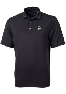 Cutter and Buck Michigan State Spartans Mens Black Virtue Eco Pique Short Sleeve Polo