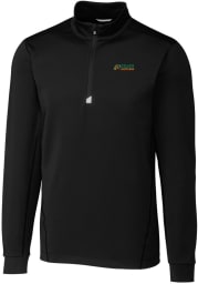 Cutter and Buck Florida A&M Rattlers Mens Black Traverse Stretch Big and Tall 1/4 Zip Pullover