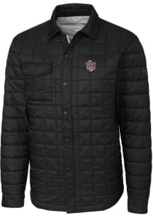 Cutter and Buck LSU Tigers Mens Black Rainier PrimaLoft Quilted Outerwear Lined Jacket