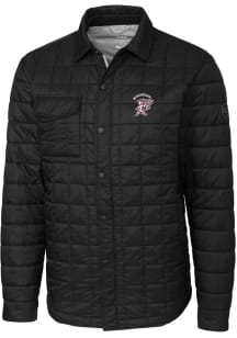 Cutter and Buck Mississippi State Bulldogs Mens Black Rainier PrimaLoft Quilted Outerwear Lined ..