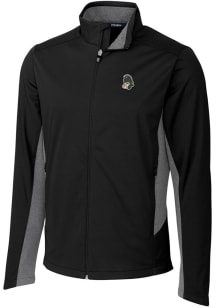 Cutter and Buck Michigan State Spartans Mens Black Navigate Softshell Light Weight Jacket