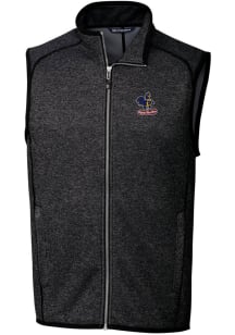 Cutter and Buck Delaware Fightin' Blue Hens Mens Charcoal Mainsail Sleeveless Jacket