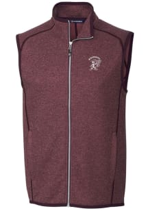 Cutter and Buck Mississippi State Bulldogs Mens Red Mainsail Sleeveless Jacket