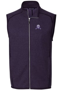 Cutter and Buck Northwestern Wildcats Mens Purple Mainsail Sleeveless Jacket
