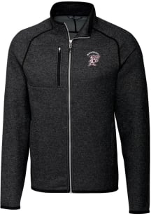 Cutter and Buck Mississippi State Bulldogs Mens Charcoal Mainsail Medium Weight Jacket