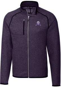 Cutter and Buck Northwestern Wildcats Mens Purple Mainsail Medium Weight Jacket