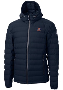 Cutter and Buck Auburn Tigers Mens Navy Blue Mission Ridge Repreve Puffer Filled Jacket