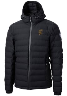 Cutter and Buck Grambling State Tigers Mens Black Mission Ridge Repreve Puffer Filled Jacket