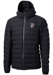 Cutter and Buck Mississippi State Bulldogs Mens Black Vault Mission Ridge Repreve Filled Jacket