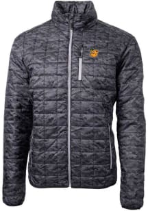 Cutter and Buck Baylor Bears Mens Black Vault Rainier PrimaLoft Printed Filled Jacket