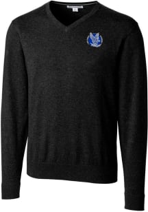 Cutter and Buck Air Force Falcons Mens Black Lakemont Long Sleeve Sweater