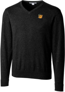 Cutter and Buck Baylor Bears Mens Black Vault Lakemont Long Sleeve Sweater