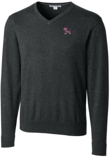 Cutter and Buck Clemson Tigers Mens Grey Lakemont Long Sleeve Sweater