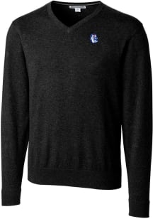 Cutter and Buck Fresno State Bulldogs Mens Black Lakemont Long Sleeve Sweater