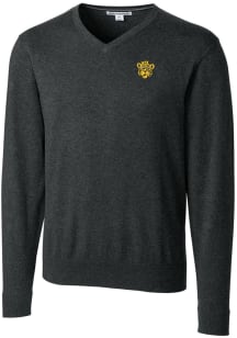 Cutter and Buck Missouri Tigers Mens Charcoal Lakemont Long Sleeve Sweater