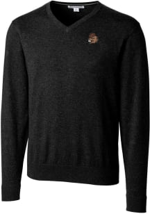Cutter and Buck Oregon State Beavers Mens Black Lakemont Long Sleeve Sweater
