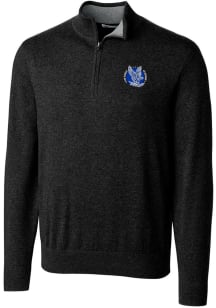 Cutter and Buck Air Force Falcons Mens Black Lakemont Long Sleeve 1/4 Zip Pullover