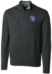Cutter and Buck Air Force Falcons Mens Charcoal Lakemont Long Sleeve 1/4 Zip Pullover