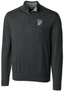 Cutter and Buck Mississippi State Bulldogs Mens Grey Vault Lakemont Long Sleeve 1/4 Zip Pullover