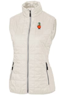 Cutter and Buck UCF Knights Womens White Vault Rainier PrimaLoft Vest