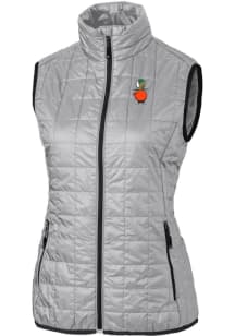 Cutter and Buck UCF Knights Womens Grey Rainier PrimaLoft Puffer Vest
