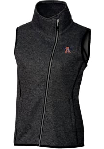 Cutter and Buck Auburn Tigers Womens Grey Mainsail Vest