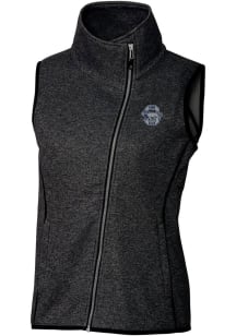 Womens Penn State Nittany Lions Grey Cutter and Buck Mainsail Vest