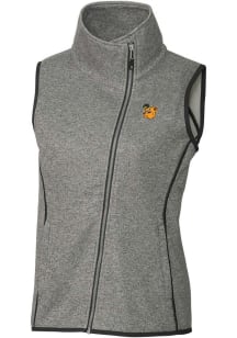 Cutter and Buck Baylor Bears Womens Grey Mainsail Vest