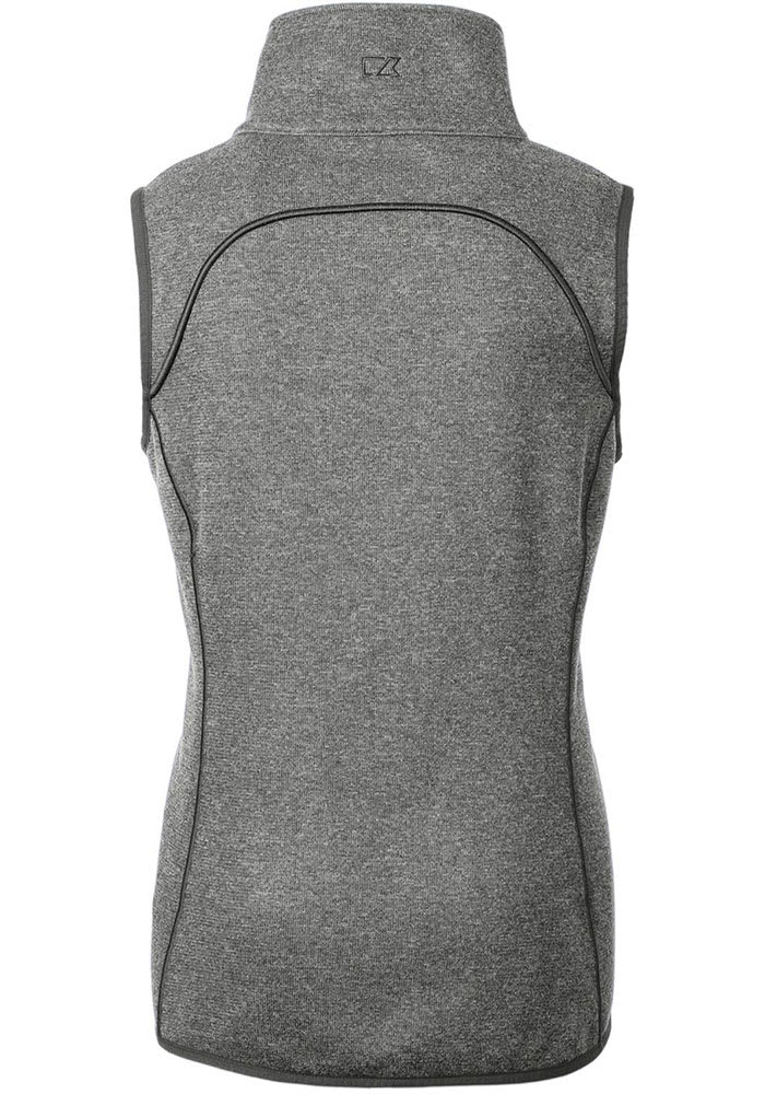 Cutter and Buck Cincinnati Bearcats Womens Grey Logo Vault Mainsail Vest