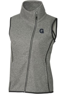 Cutter and Buck Gonzaga Bulldogs Womens Grey Mainsail Vest