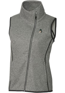 Cutter and Buck Michigan State Spartans Womens Grey Mainsail Vest