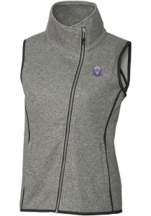 Cutter and Buck Northwestern Wildcats Womens Grey Mainsail Vest