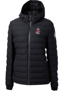 Cutter and Buck Washington State Cougars Womens Black Mission Ridge Repreve Filled Jacket