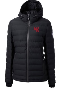 Cutter and Buck Western Kentucky Hilltoppers Womens Black Mission Ridge Repreve Filled Jacket