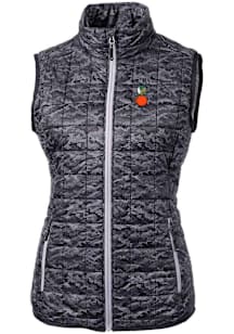 Cutter and Buck UCF Knights Womens Black Vault Rainier PrimaLoft Printed Vest