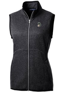 Womens Michigan State Spartans Grey Cutter and Buck Mainsail Vest